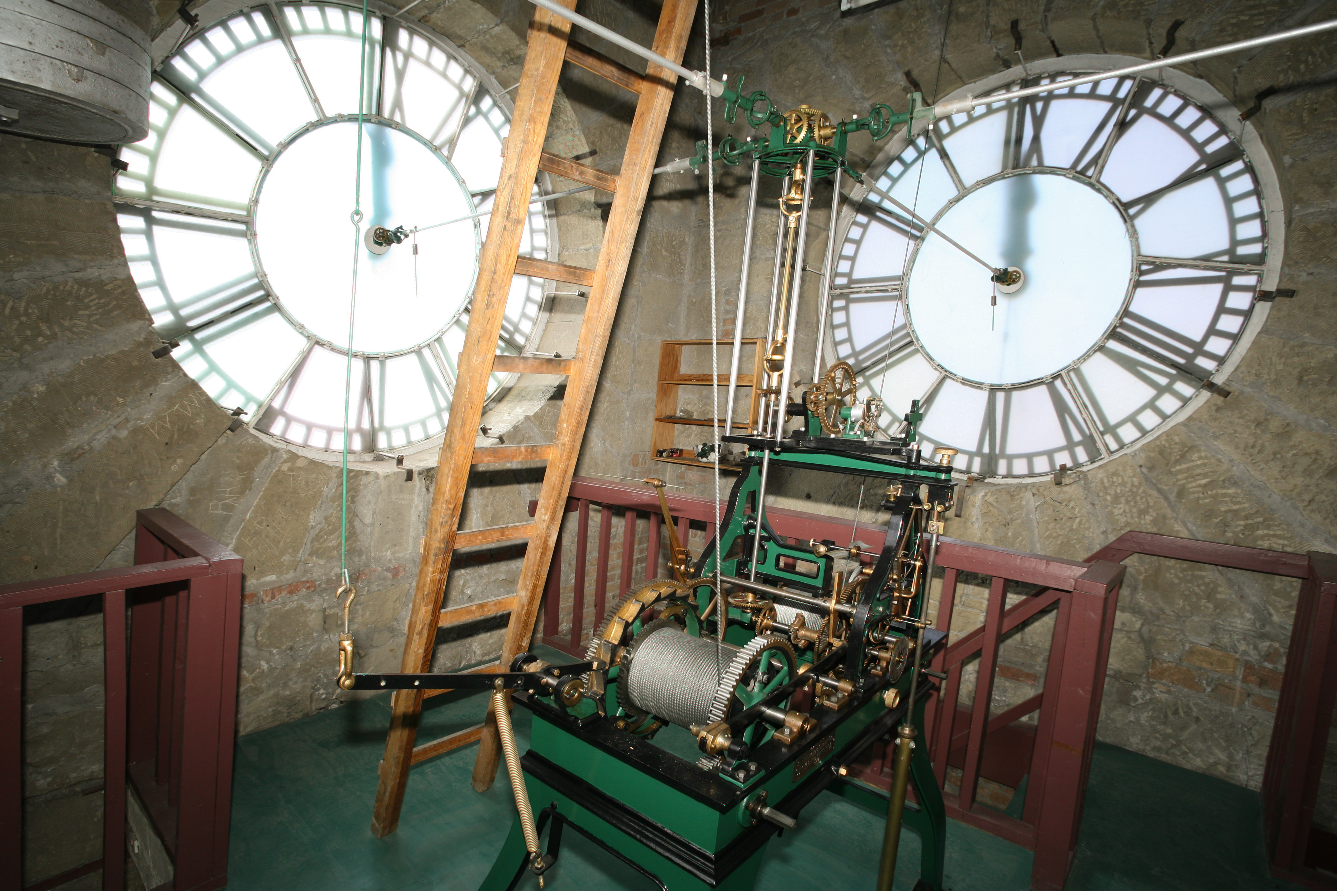 Iconic city hall clock on display at Calgary municipal building