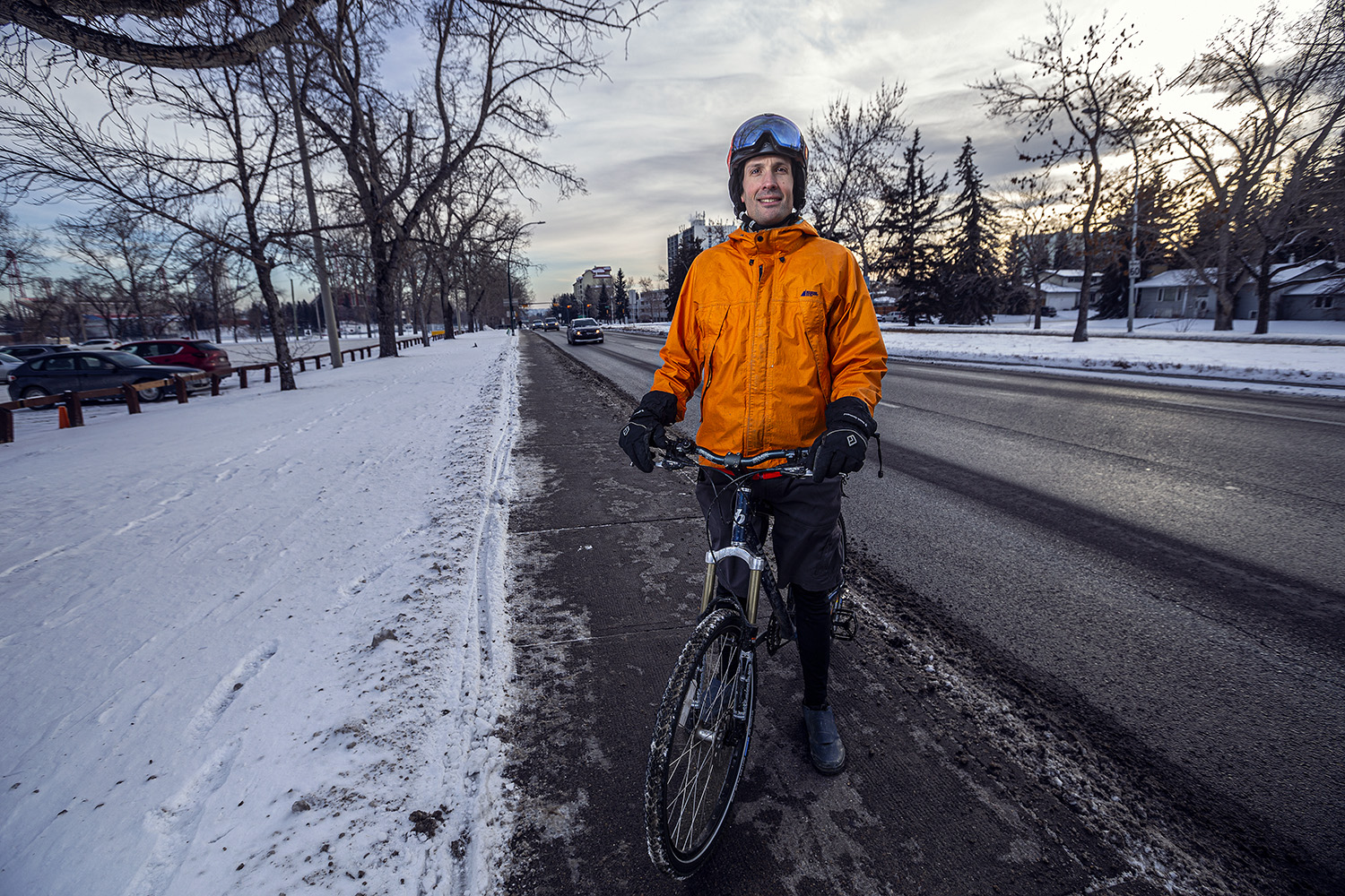 University Drive Bike Lane LiveWire Calgary