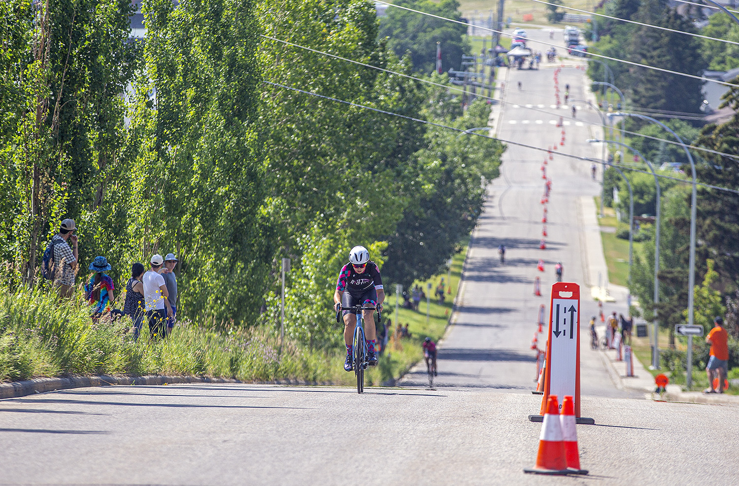 Photos Tour de Bowness cycling hill climb LiveWire Calgary