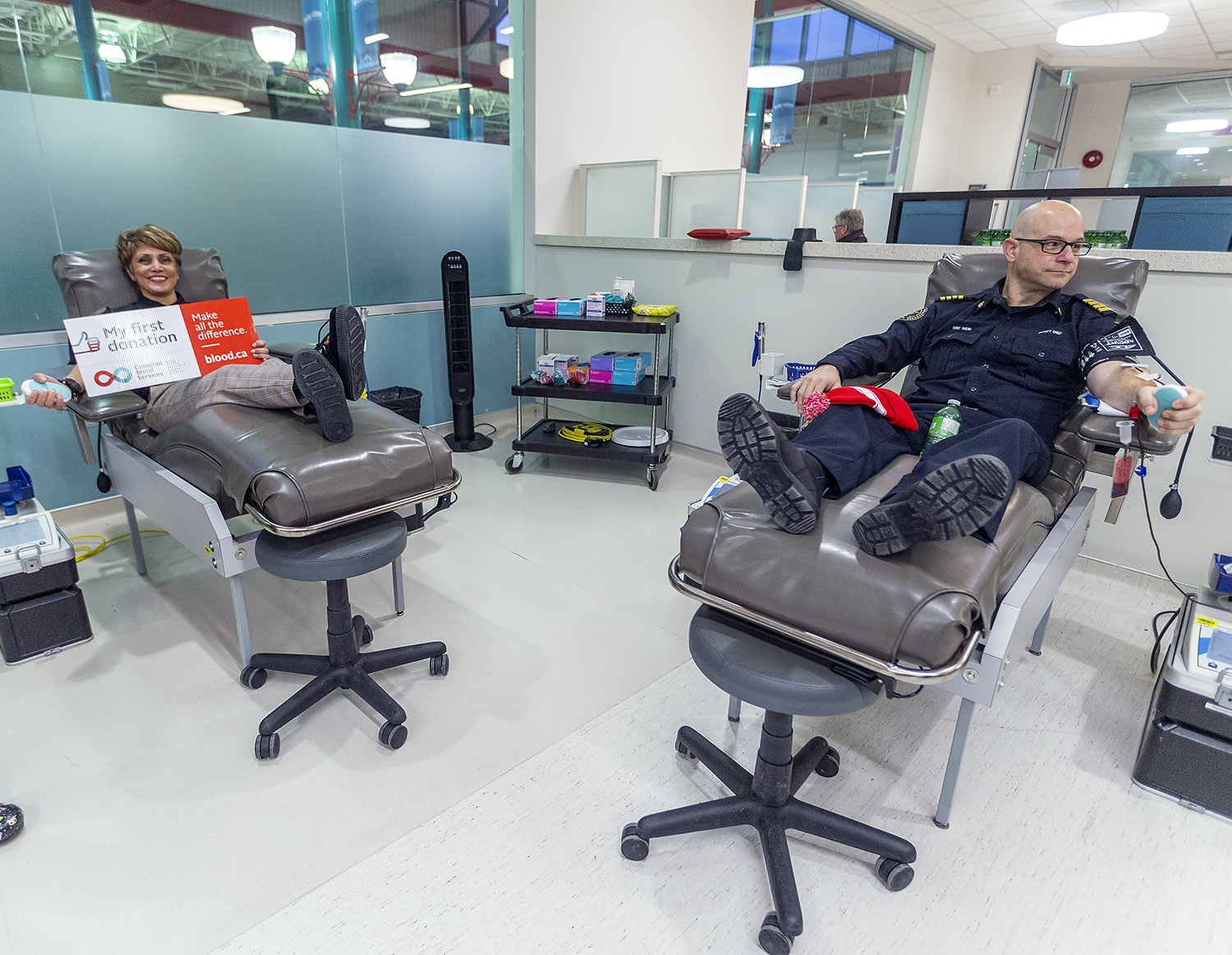 Sirens for Life campaign rallies for muchneeded Calgary blood