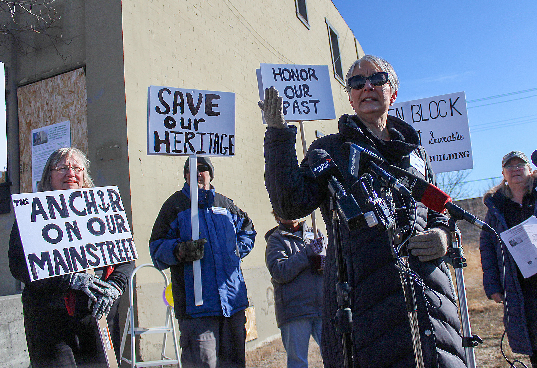 The demolition clock is ticking for the historic Ogden Block