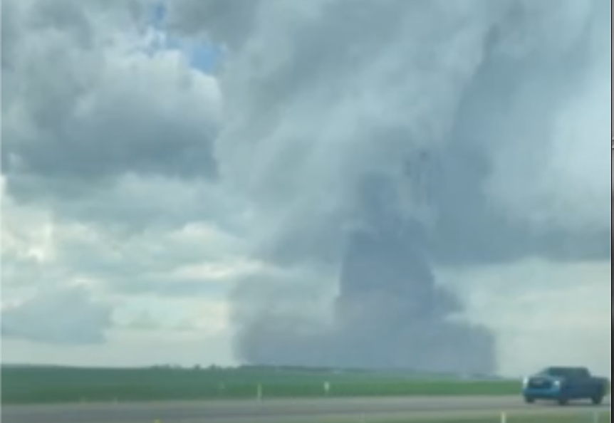 VIDEO Damage being assessed after tornado touches down north of